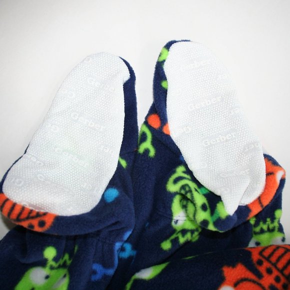 18M Robot Cool Footie Pajamas EUC Gerber Boy 2 pc! - Picture 5 of 16